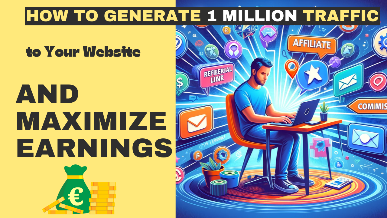 How to Generate 1 Million Traffic to Your Website and Maximize Earnings